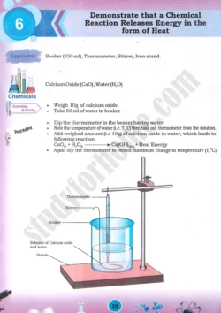 exothermic-reaction-demonstration-practical-activity-6-chemistry-class-9th