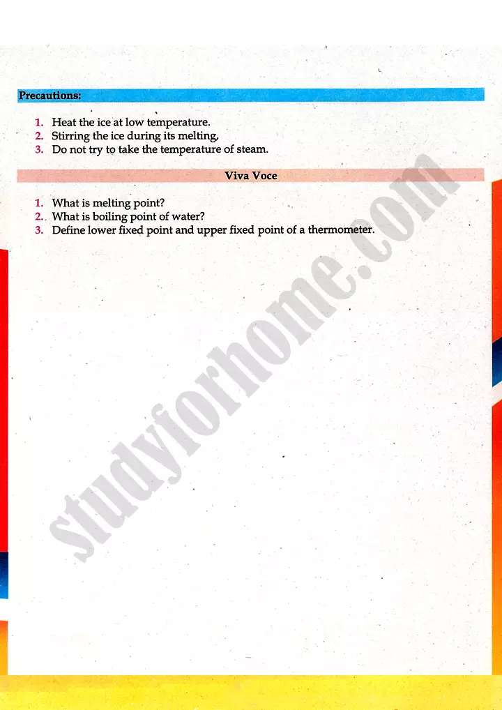 heating curve of water practical activity 16 physics class 9th 03
