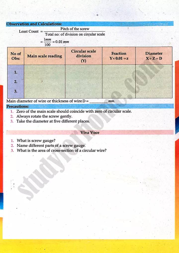 metal thickness measurement practical activity 3 physics class 9th 02