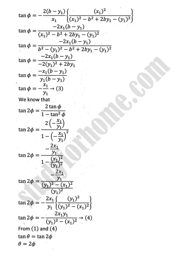 circle exercise 8 4 mathematics 12th sindh board 05