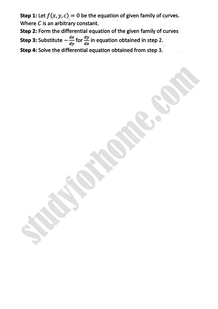 differential equations definition and formulae mathematics 12th sindh board 04