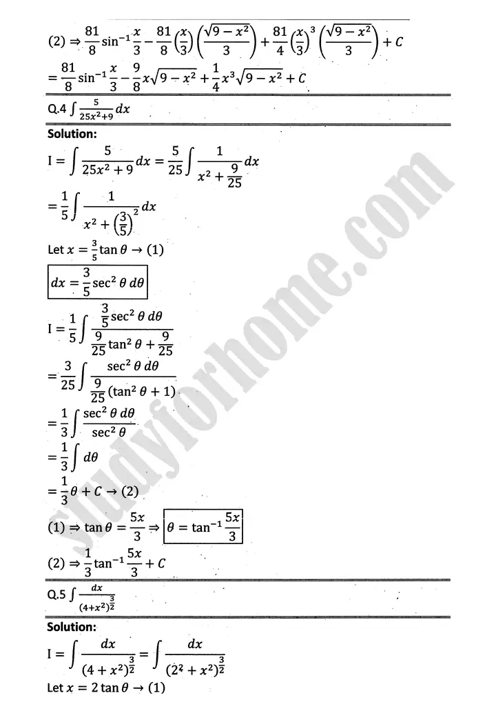 integration exercise 6 3 mathematics 12th sindh board 05