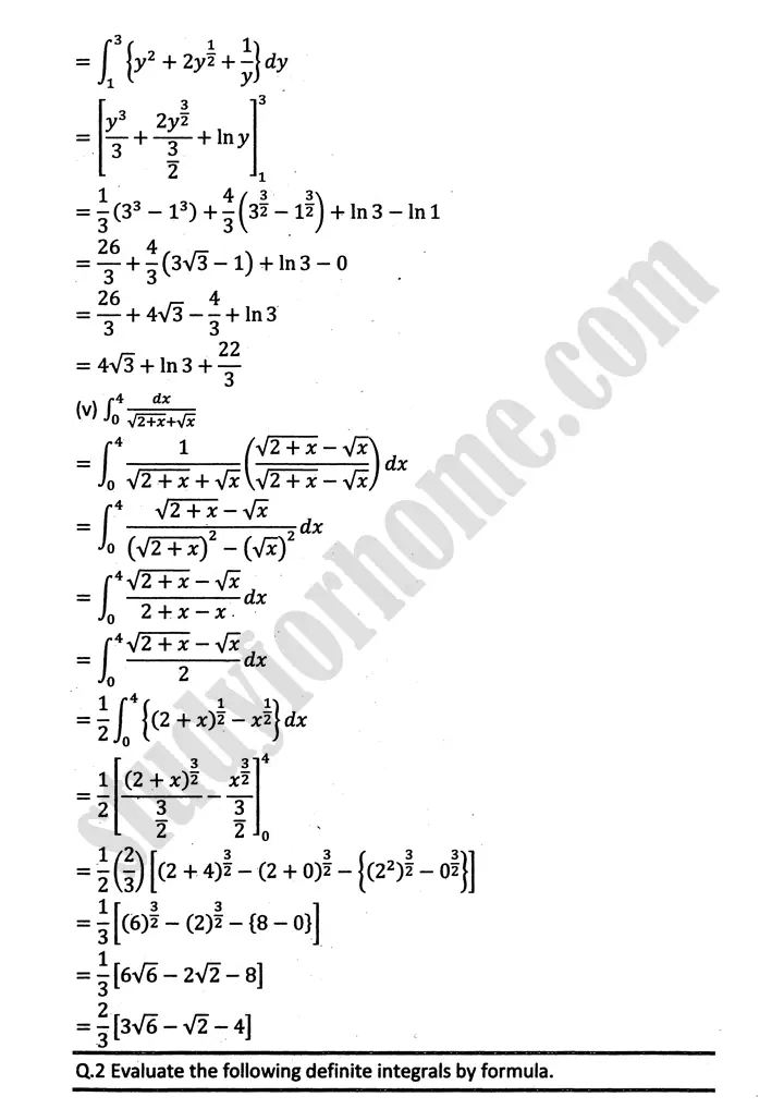 integration exercise 6 6 mathematics 12th sindh board 03