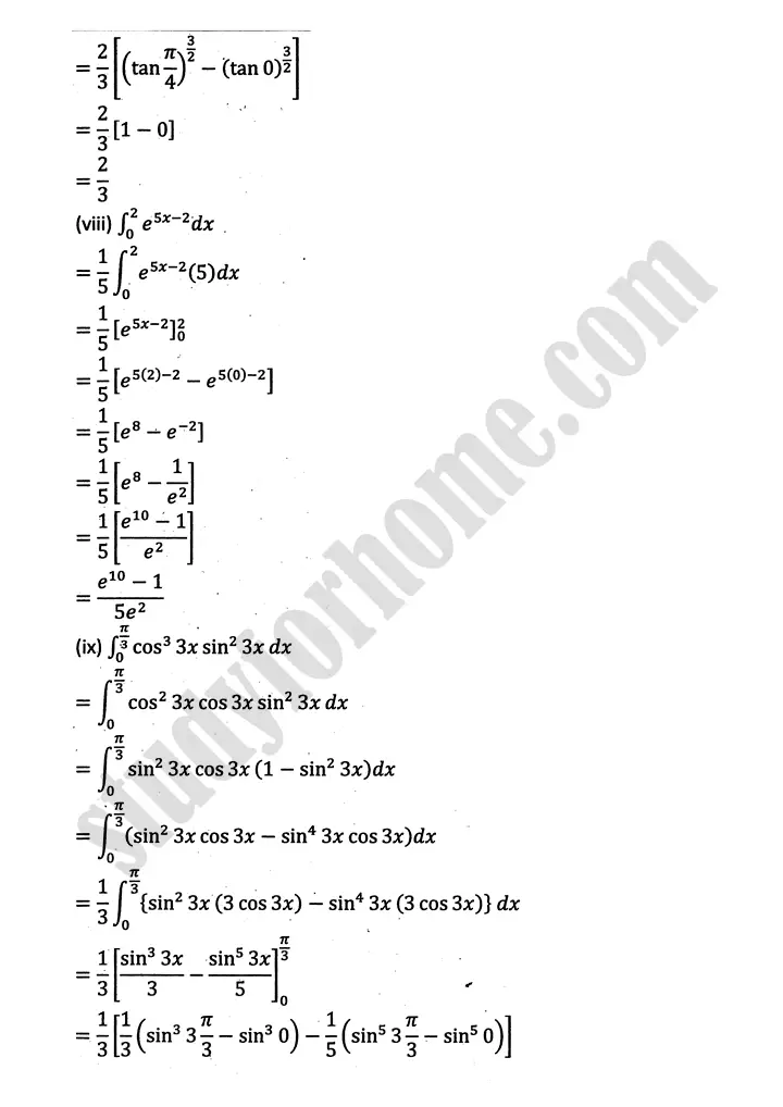 integration exercise 6 6 mathematics 12th sindh board 07