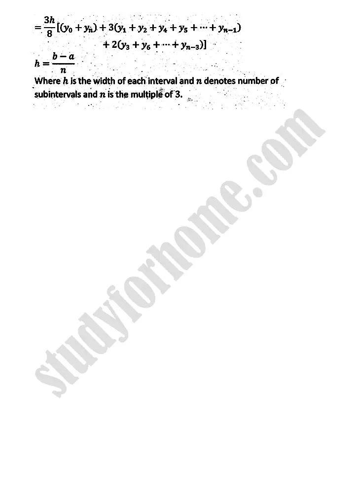 introduction to numerical methods definition and formulae mathematics 12th sindh board 07