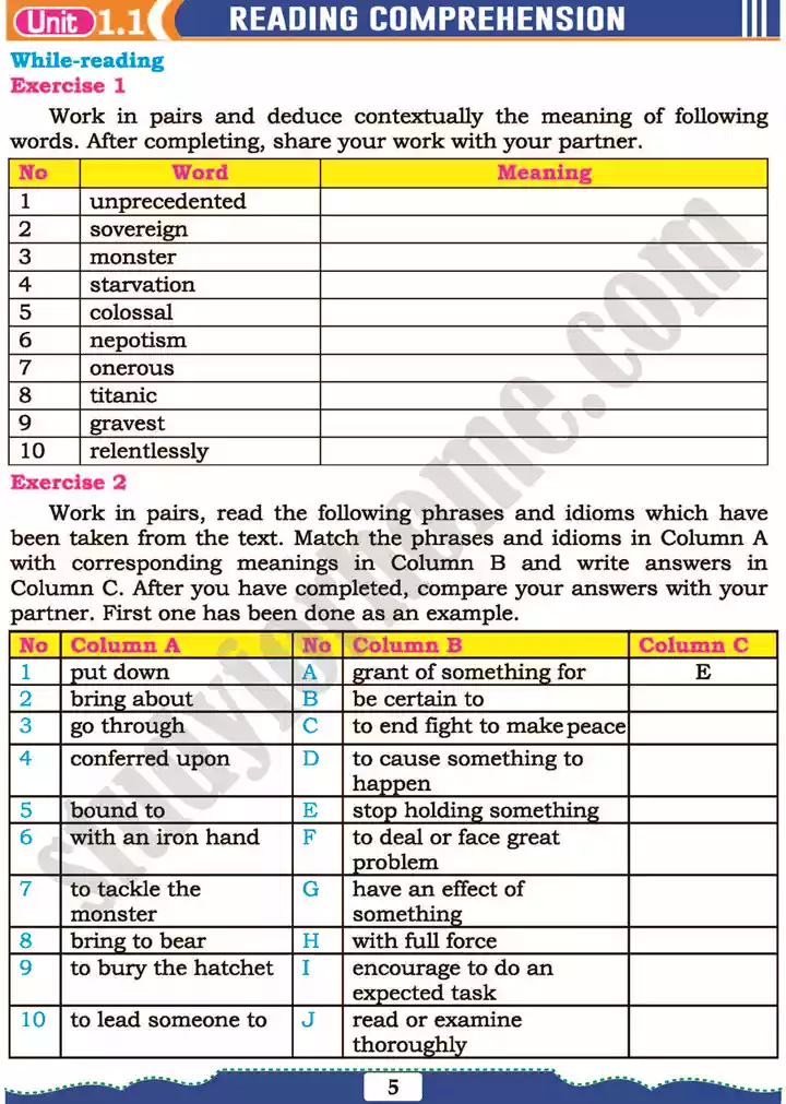 unit 1 democratic citizenship english 11th text book 05