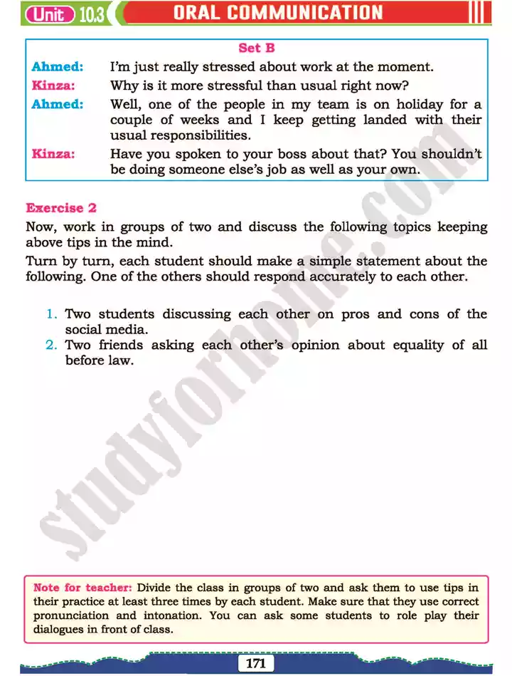 unit 10 practicing positive work ethics english 11th text book 11