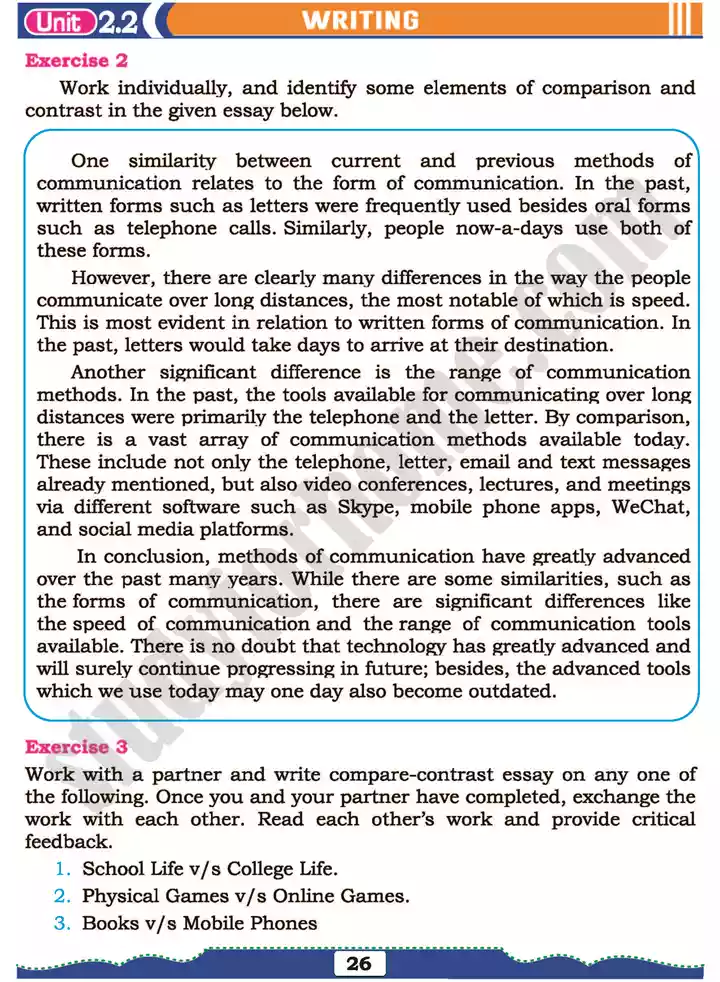 unit 2 preservation of nature english 11th text book 10