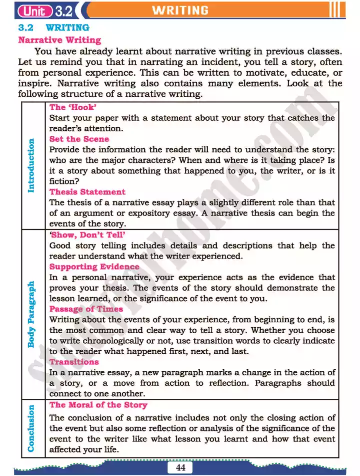 unit 3 managing change english 11th text book 10