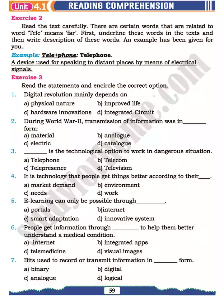 unit 4 technology smart tech savvy english 11th text book 06