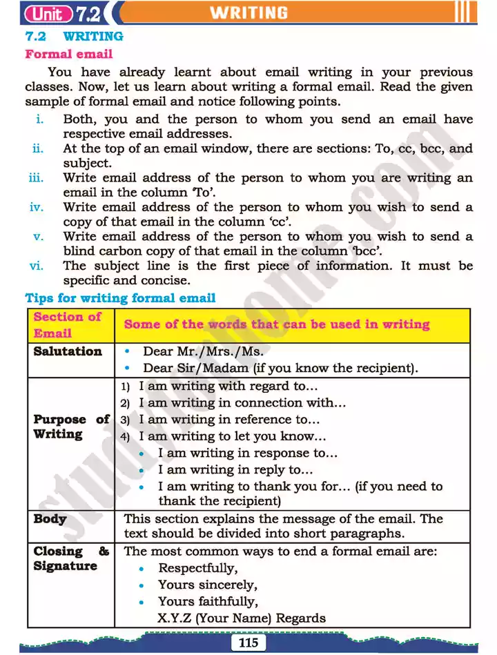 unit 7 self grooming english 11th text book 09