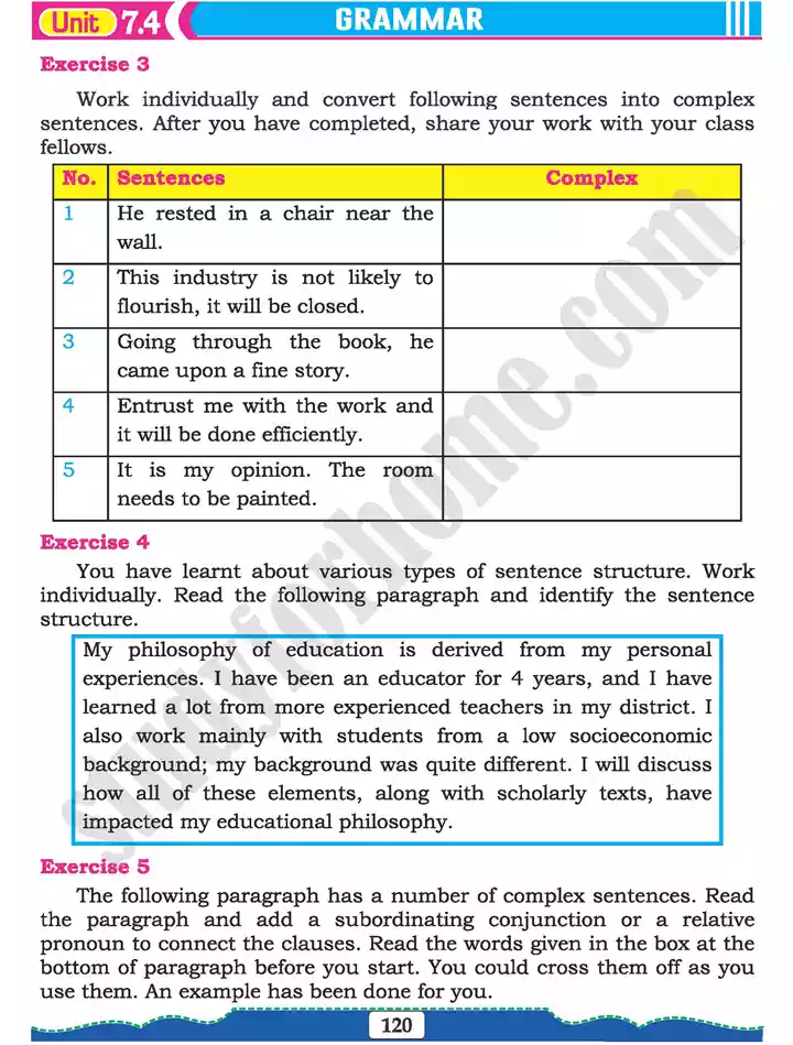 unit 7 self grooming english 11th text book 14