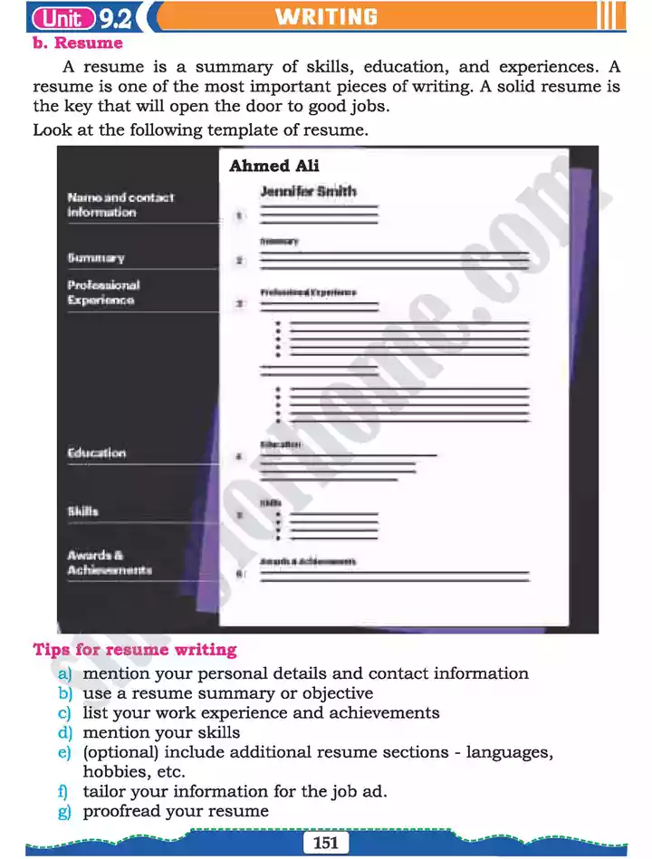 unit 9 choosing career english 11th text book 10